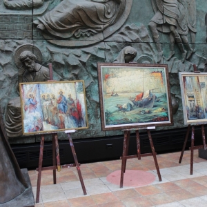 Презентация выставки работ современных грузинских художников