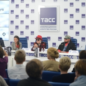 Пресс-конференция и презентация книги Вячеслава Зайцева в ТАСС.