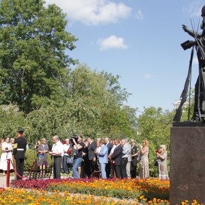 Монумент «1914» работы В.Э.Горевого открыт в Царском Селе.