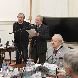 На заседании Президиума Российской академии художеств 13 января 2015 года