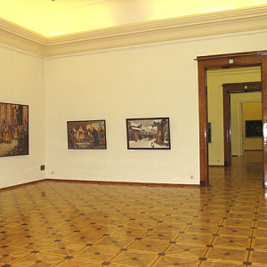 Выставка   произведений соискателей премии ЦФО в области литературы и искусства в залах РАХ