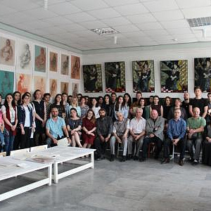 Члены РАХ возглавили просмотр на художественно-графическом факультете Даггоспедуниверситета. 2017