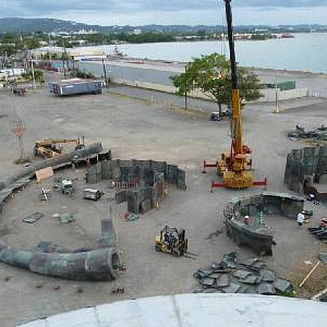 В Пуэрто-Рико начат монтаж памятника Христофору Колумбу работы З.К.Церетели