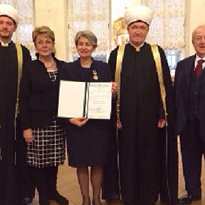 З.К.Церетели принял участие в церемонии награждения генерального директора ЮНЕСКО Ирины Боковой орденом «аль-Фахр»