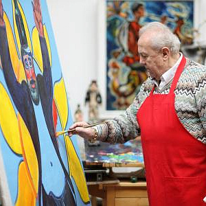 Мастер-класс Зураба Церетели в Галерее искусств