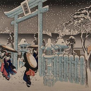 Выставка японской гравюры «укиё-э» второй половины XIX века в МВК РАХ