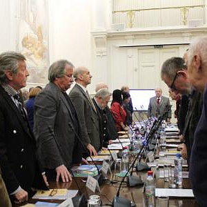 На заседании Президиума Российской академии художеств 1 декабря 2015 года
