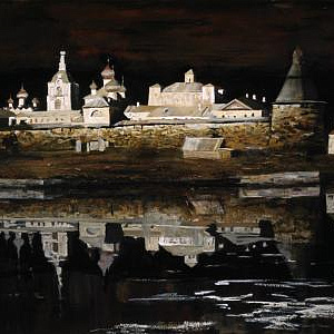 Выставка произведений О.Арадушкина «Соловецкие острова» в Российской академии художеств