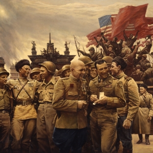 Члены РАХ – участники выставки «Парад Победы» в Москве