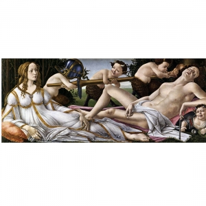 Боттичелли.  Венера и Марс, ок. 1483г.