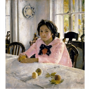 В.А.Серов (1865-1911). Девочка с персиками. 1887. Государственная Третьяковская галерея.