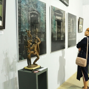 Члены РАХ - участники выставки «Путешествующие художники» в Санкт-Петербурге