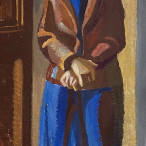 И.В.Пчельников (1931-2021). Портрет Матери. Холст,масло. 1980