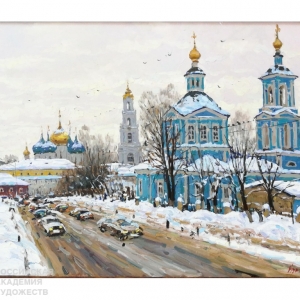 Выставка произведений Василия Кураксы в парке «Патриот»