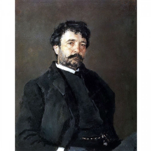 В.А.Серов (1865-1911). Портрет Мазини. 1890. Государственная Третьяковская галерея.