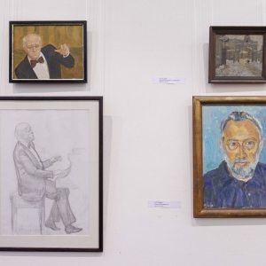 Выставка к 85-летию Андрея Золотова «К художникам... Встречи в искусстве» в Российской академии художеств
