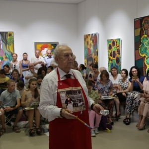 Выставка произведений З.К.Церетели и мастер-класс в картинной галерее г.Черкесска