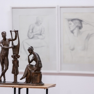 Выставка к 90-летию со дня рождения скульптора Олега Комова (1932-1994) в МВК РАХ