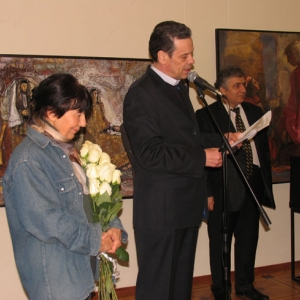 Выставка произведений Альбины Акритас в РАХ, 2011