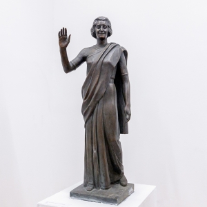 О.К. Комов (1932-1994). Модель памятника Индире Ганди. Собрание семьи скульптора.
