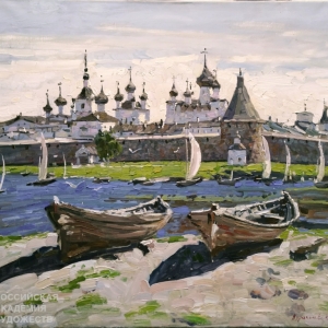 Выставка произведений Василия Кураксы в парке «Патриот»