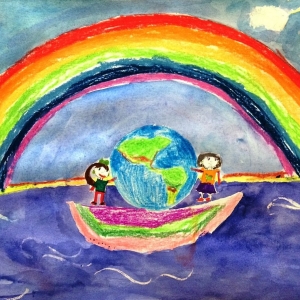 Награждение лауреатов Международного конкурса изобразительного искусства «Дадим шар земной детям!»