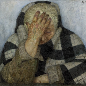 Г.М. Коржев (1925-2012). Мать. 1964-1967. Холст, масло. 200 × 223. Государственная Третьяковская галерея