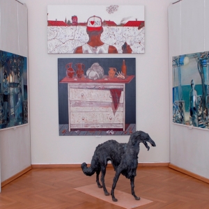 Выставка произведений академиков и художников-стажёров Творческих мастерских РАХ в Севастополе.
