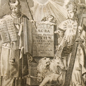 Biblia Sacra. 1783 г. Коневский монастырь