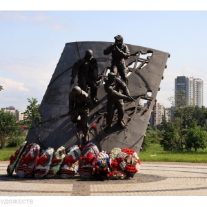 В.Б.Бухаев. Мемориал спецназу России в Санкт-Петербурге. 2012
