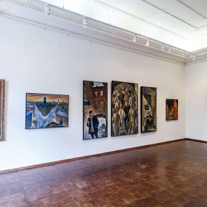 Выставка произведений Михаила Кудреватого «Пространство памяти» в Российской академии художеств