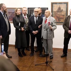 Выставка графики Андрея Блиока в Российской академии художеств