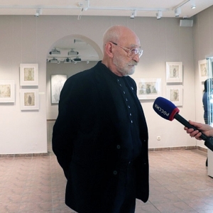 Открытие  выставки произведений Бориса Непомнящего в Великом Новгороде