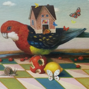 15.10.2019-30.10.2019.  «Птицы в образах». Выставка в библиотеке РАХ