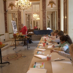 Мастер-класс и выставка произведений Зураба Церетели в Российском центре науки и культуры в Париже